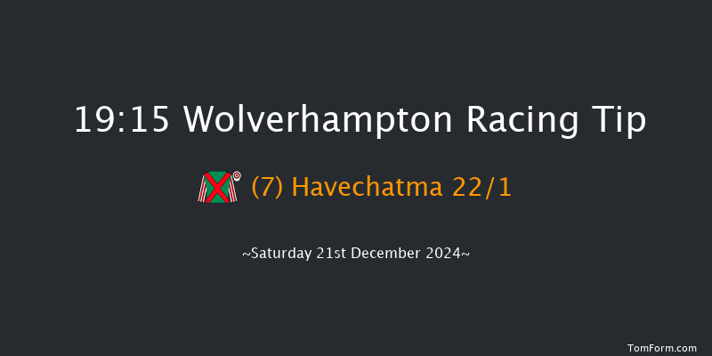 Wolverhampton  19:15 Handicap (Class 5) 5f Fri 20th Dec 2024