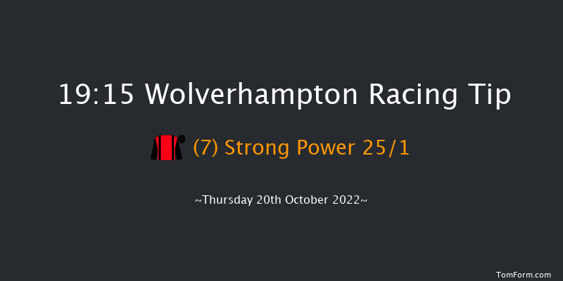 Wolverhampton 19:15 Handicap (Class 2) 6f Mon 17th Oct 2022