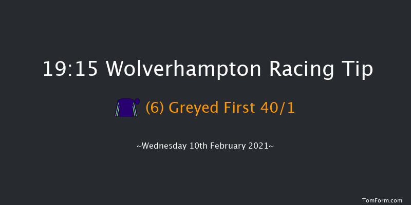 Betway Novice Stakes Wolverhampton 19:15 Stakes (Class 5) 6f Mon 8th Feb 2021