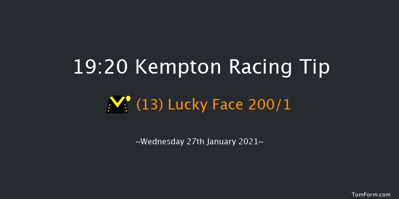 racingtv.com Handicap Kempton 19:20 Handicap (Class 6) 8f Mon 25th Jan 2021