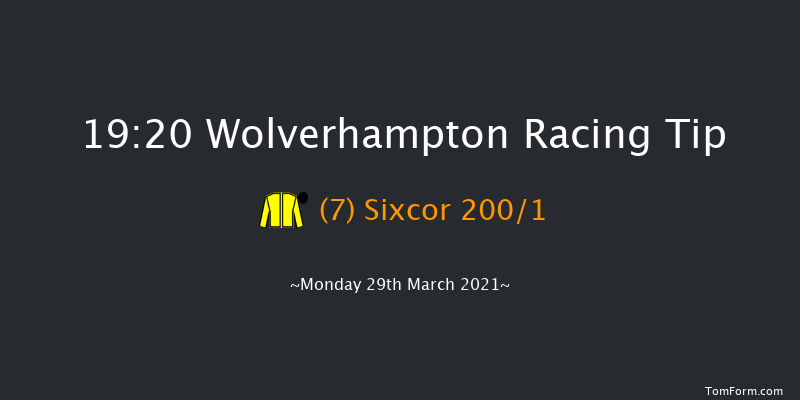 Bombardier British-Hopped Amber Beer Median Auction Maiden Stakes (Div 1) Wolverhampton 19:20 Maiden (Class 5) 7f Sat 27th Mar 2021