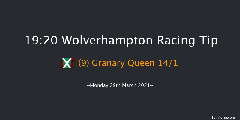 Bombardier British-Hopped Amber Beer Median Auction Maiden Stakes (Div 1) Wolverhampton 19:20 Maiden (Class 5) 7f Sat 27th Mar 2021