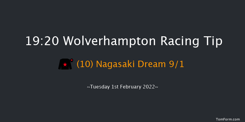 Wolverhampton 19:20 Handicap (Class 6) 5f Mon 31st Jan 2022