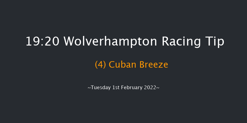 Wolverhampton 19:20 Handicap (Class 6) 5f Mon 31st Jan 2022