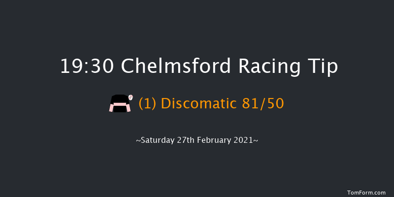 Tote.co.uk Now Never Beaten By Sp Median Auction Maiden Stakes Chelmsford 19:30 Maiden (Class 5) 8f Thu 18th Feb 2021