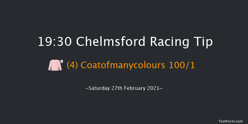 Tote.co.uk Now Never Beaten By Sp Median Auction Maiden Stakes Chelmsford 19:30 Maiden (Class 5) 8f Thu 18th Feb 2021