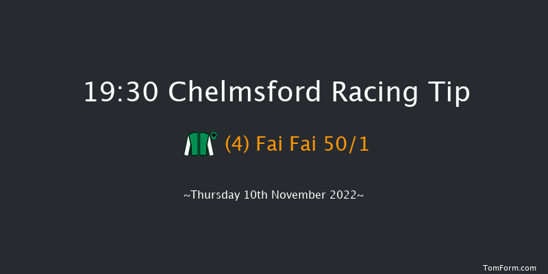 Chelmsford 19:30 Handicap (Class 4) 6f Tue 8th Nov 2022