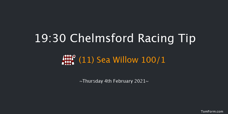 tote Placepot Your First Bet Classified Stakes Chelmsford 19:30 Stakes (Class 6) 10f Mon 25th Jan 2021