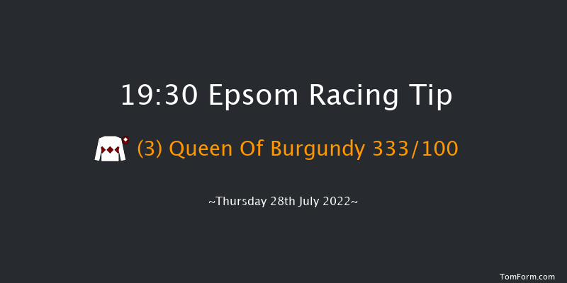 Epsom 19:30 Handicap (Class 4) 7f Thu 14th Jul 2022