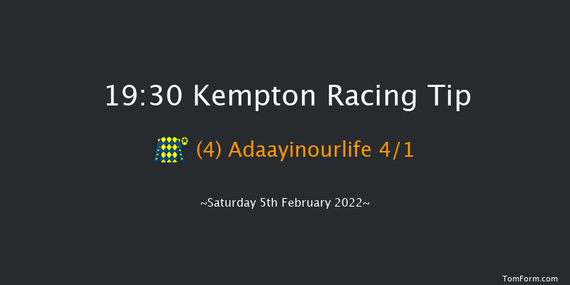 Kempton 19:30 Handicap (Class 6) 8f Wed 2nd Feb 2022