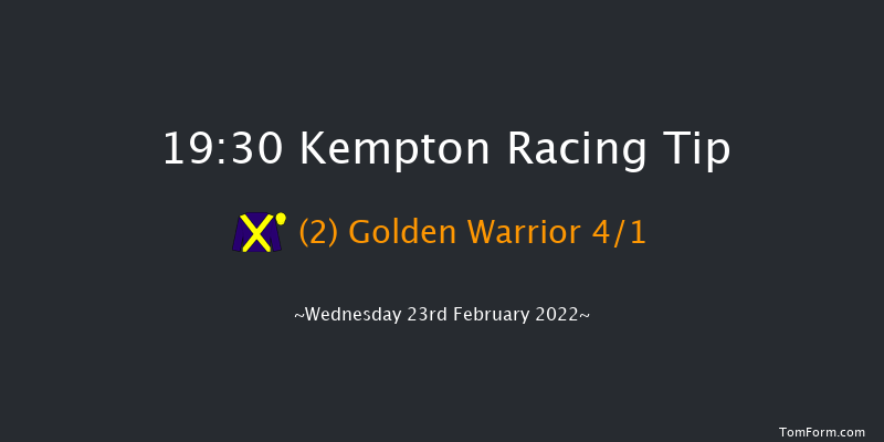 Kempton 19:30 Handicap (Class 4) 6f Wed 16th Feb 2022