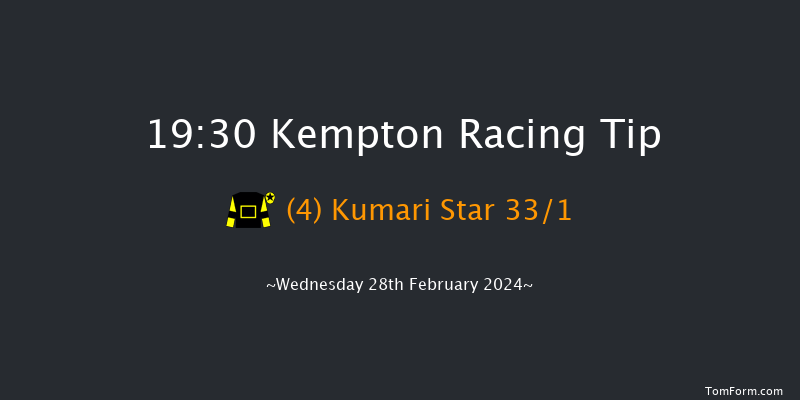 Kempton  19:30 Stakes (Class 6) 8f Sat 24th Feb 2024