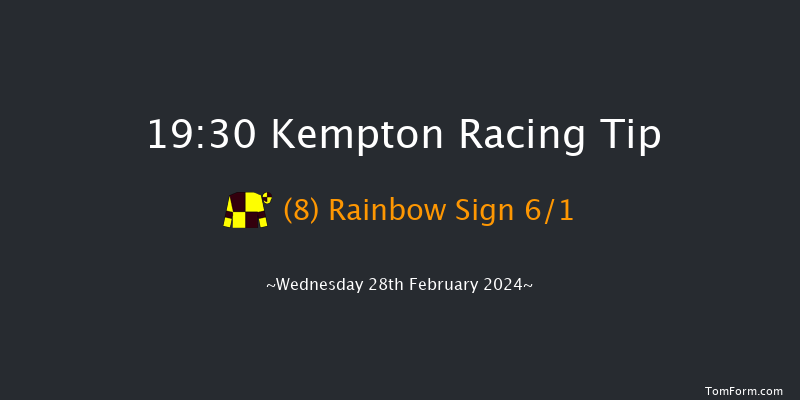 Kempton  19:30 Stakes (Class 6) 8f Sat 24th Feb 2024