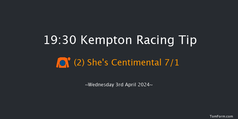 Kempton  19:30 Handicap (Class 5) 6f Mon 1st Apr 2024