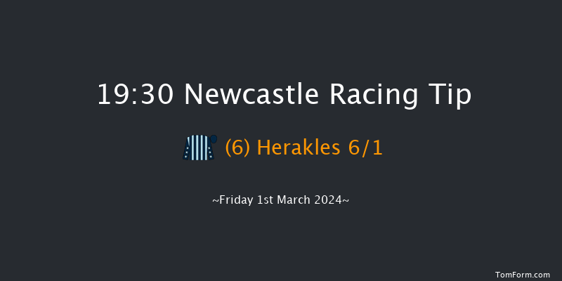 Newcastle  19:30 Handicap
(Class 5) 5f Sat 24th Feb 2024