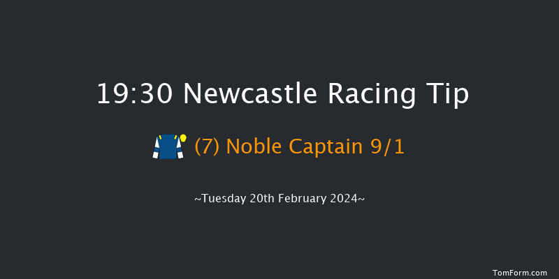 Newcastle  19:30 Stakes
(Class 6) 5f Sat 17th Feb 2024