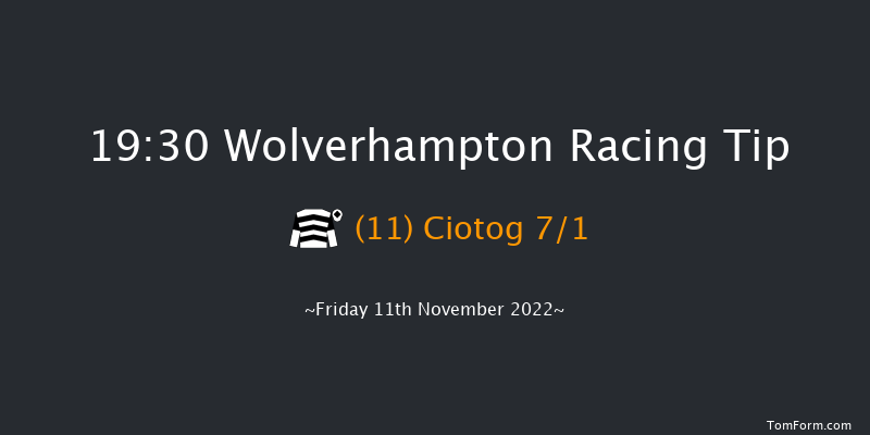 Wolverhampton 19:30 Handicap (Class 4) 8.5f Mon 7th Nov 2022