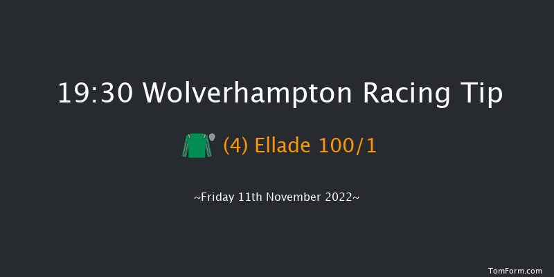 Wolverhampton 19:30 Handicap (Class 4) 8.5f Mon 7th Nov 2022