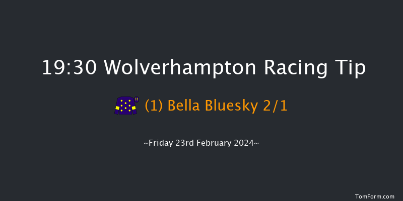 Wolverhampton  19:30 Handicap
(Class 6) 14f Mon 19th Feb 2024