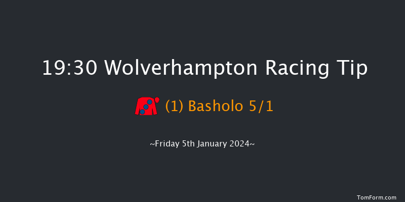 Wolverhampton 19:30 Stakes (Class 6) 5f Tue 2nd Jan 2024