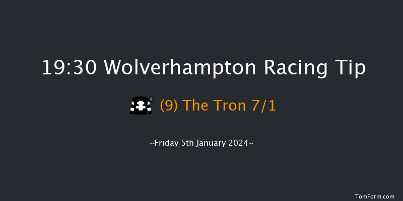 Wolverhampton 19:30 Stakes (Class 6) 5f Tue 2nd Jan 2024