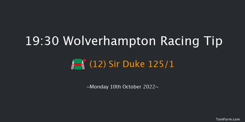 Wolverhampton 19:30 Handicap (Class 6) 7f Mon 3rd Oct 2022