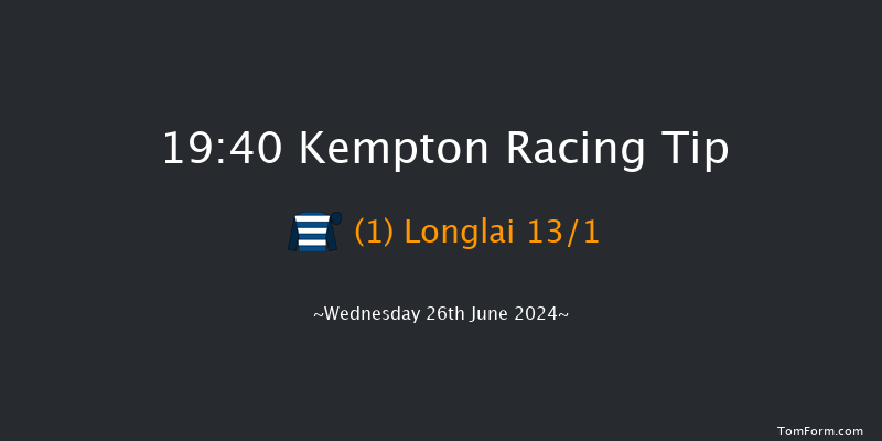 Kempton  19:40 Handicap (Class 4) 8f Wed 12th Jun 2024