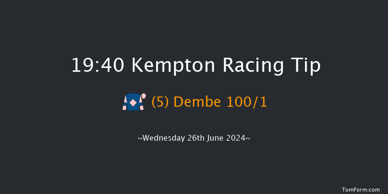 Kempton  19:40 Handicap (Class 4) 8f Wed 12th Jun 2024