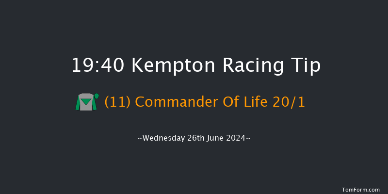 Kempton  19:40 Handicap (Class 4) 8f Wed 12th Jun 2024