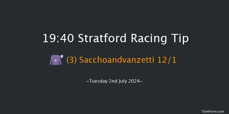 Stratford  19:40 Handicap Hurdle (Class 4)
22f Tue 18th Jun 2024