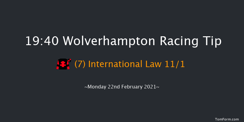 Play 4 To Win At Betway Handicap Wolverhampton 19:40 Handicap (Class 5) 10f Wed 17th Feb 2021