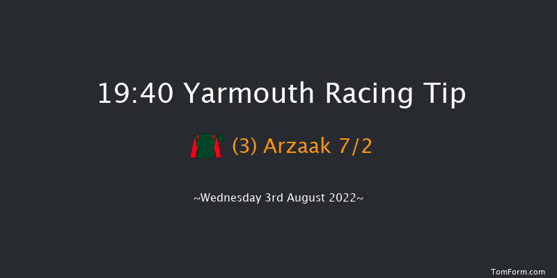 Yarmouth 19:40 Stakes (Class 6) 5f Tue 26th Jul 2022