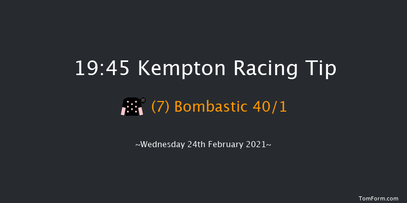 Try Our New Super Boosts At Unibet Handicap (Div 1) Kempton 19:45 Handicap (Class 5) 7f Wed 17th Feb 2021