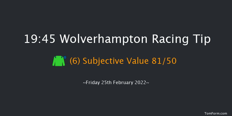 Wolverhampton 19:45 Handicap (Class 3) 9f Mon 14th Feb 2022