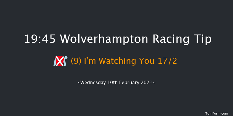 Betway Handicap (Div 1) Wolverhampton 19:45 Handicap (Class 6) 6f Mon 8th Feb 2021