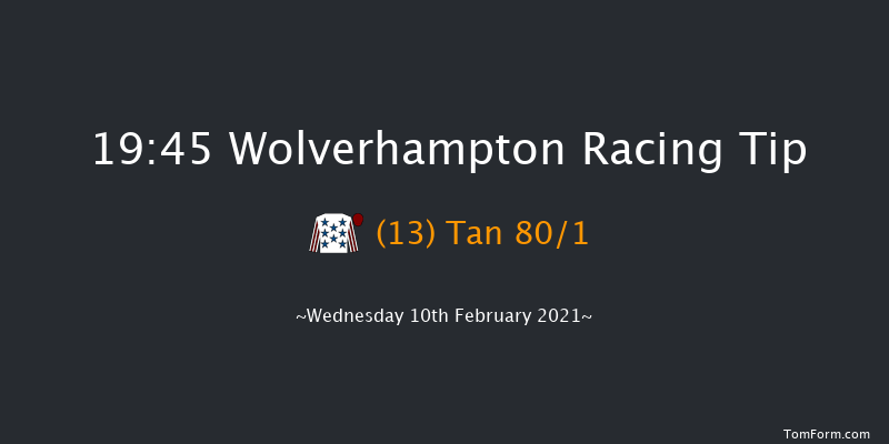 Betway Handicap (Div 1) Wolverhampton 19:45 Handicap (Class 6) 6f Mon 8th Feb 2021