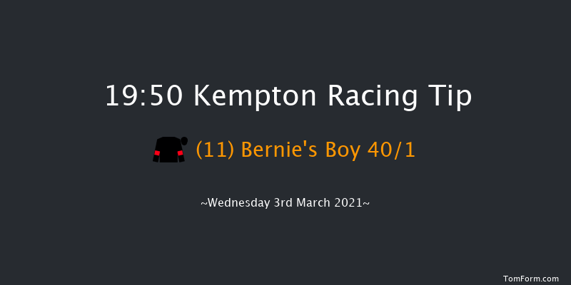 Try Our New Super Boosts At Unibet Handicap Kempton 19:50 Handicap (Class 6) 6f Sat 27th Feb 2021