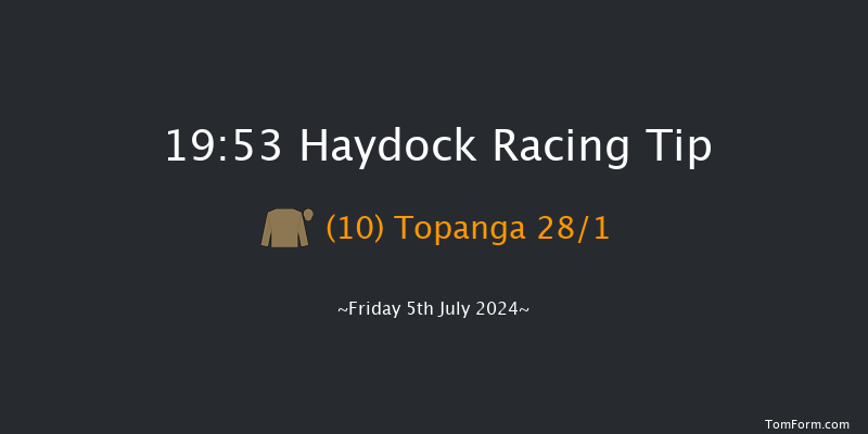 Haydock  19:53 Handicap
(Class 4) 7f Thu 4th Jul 2024