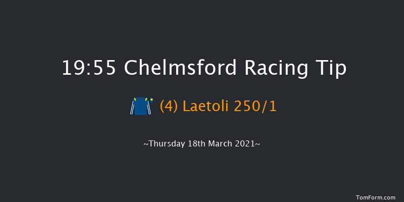 tote.co.uk Now Never Beaten By SP Fillies' Novice Stakes Chelmsford 19:55 Stakes (Class 5) 7f Sat 13th Mar 2021