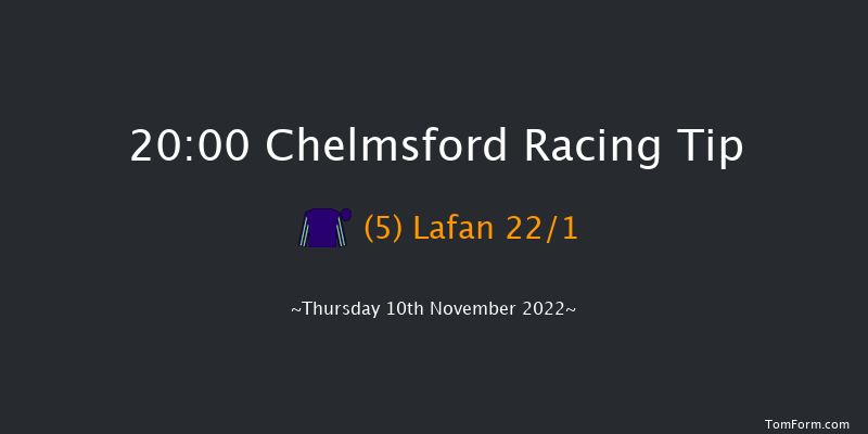 Chelmsford 20:00 Handicap (Class 4) 8f Tue 8th Nov 2022