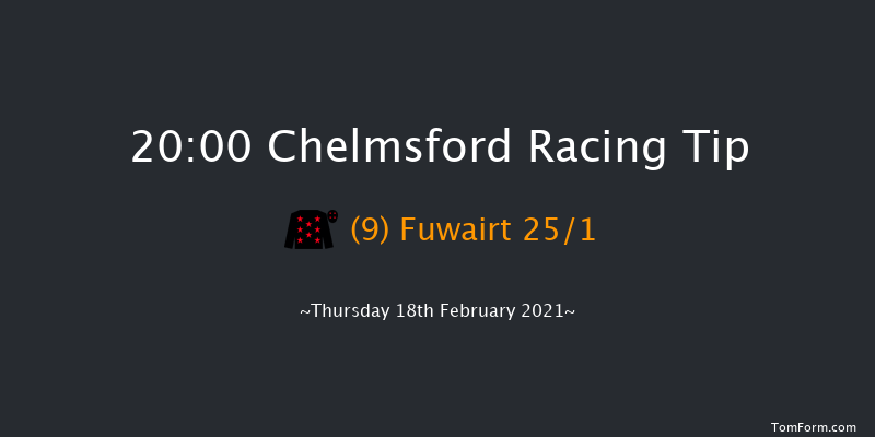 Racing Welfare Handicap (Div 2) Chelmsford 20:00 Handicap (Class 6) 8f Fri 12th Feb 2021