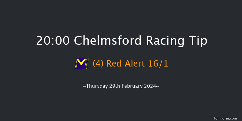 Chelmsford  20:00 Stakes (Class 6) 6f Sat 24th Feb 2024