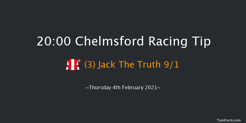 tote.co.uk Now Never Beaten By SP Handicap Chelmsford 20:00 Handicap (Class 3) 5f Mon 25th Jan 2021