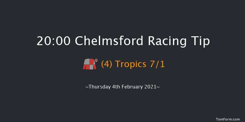 tote.co.uk Now Never Beaten By SP Handicap Chelmsford 20:00 Handicap (Class 3) 5f Mon 25th Jan 2021