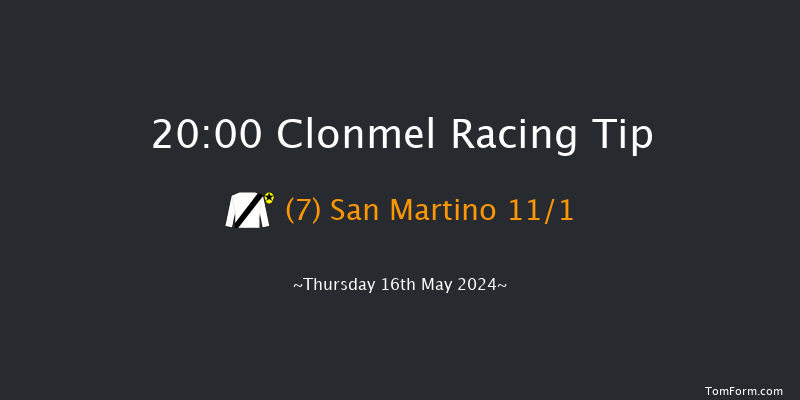 Clonmel  20:00 Handicap
Hurdle 16f Thu 18th Apr 2024