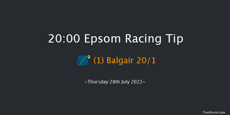 Epsom 20:00 Handicap (Class 4) 8f Thu 14th Jul 2022