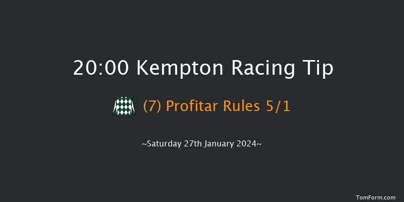 Kempton  20:00 Stakes (Class 6) 7f Wed 24th Jan 2024