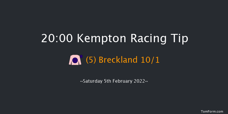 Kempton 20:00 Handicap (Class 6) 8f Wed 2nd Feb 2022