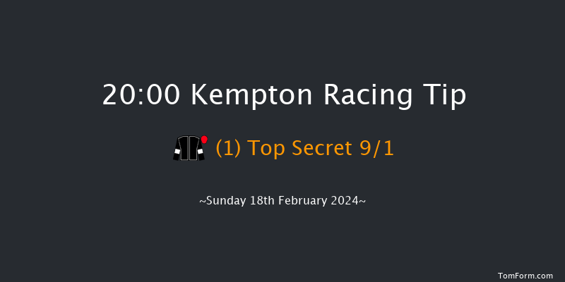 Kempton  20:00 Handicap (Class 3) 8f Wed 14th Feb 2024