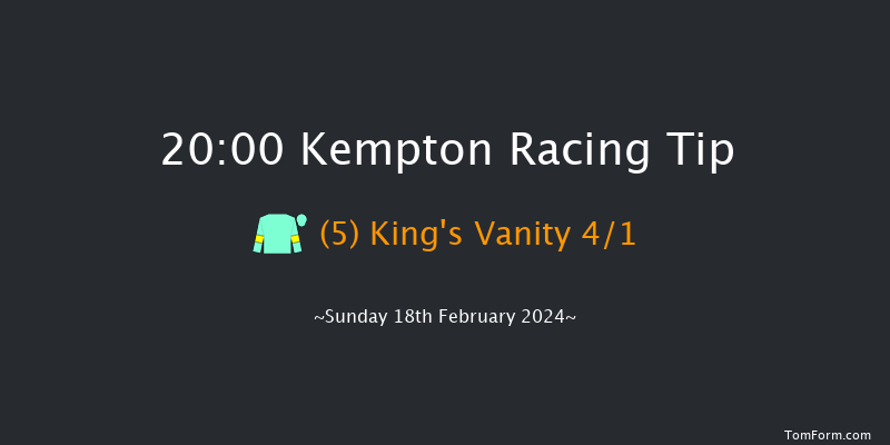 Kempton  20:00 Handicap (Class 3) 8f Wed 14th Feb 2024